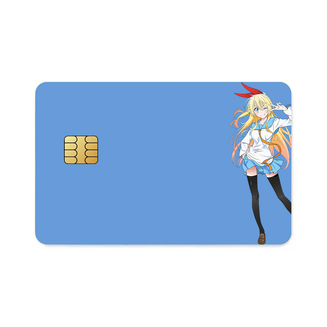 Nisekoi Chitoge Kirisaki  Credit Card Skins (4-in-1 Pack)