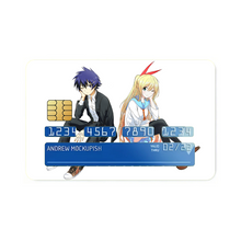 Load image into Gallery viewer, Nisekoi Chitoge Kirisaki  Credit Card Skins (4-in-1 Pack)
