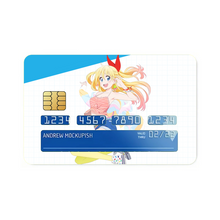 Load image into Gallery viewer, Nisekoi Chitoge Kirisaki  Credit Card Skins (4-in-1 Pack)
