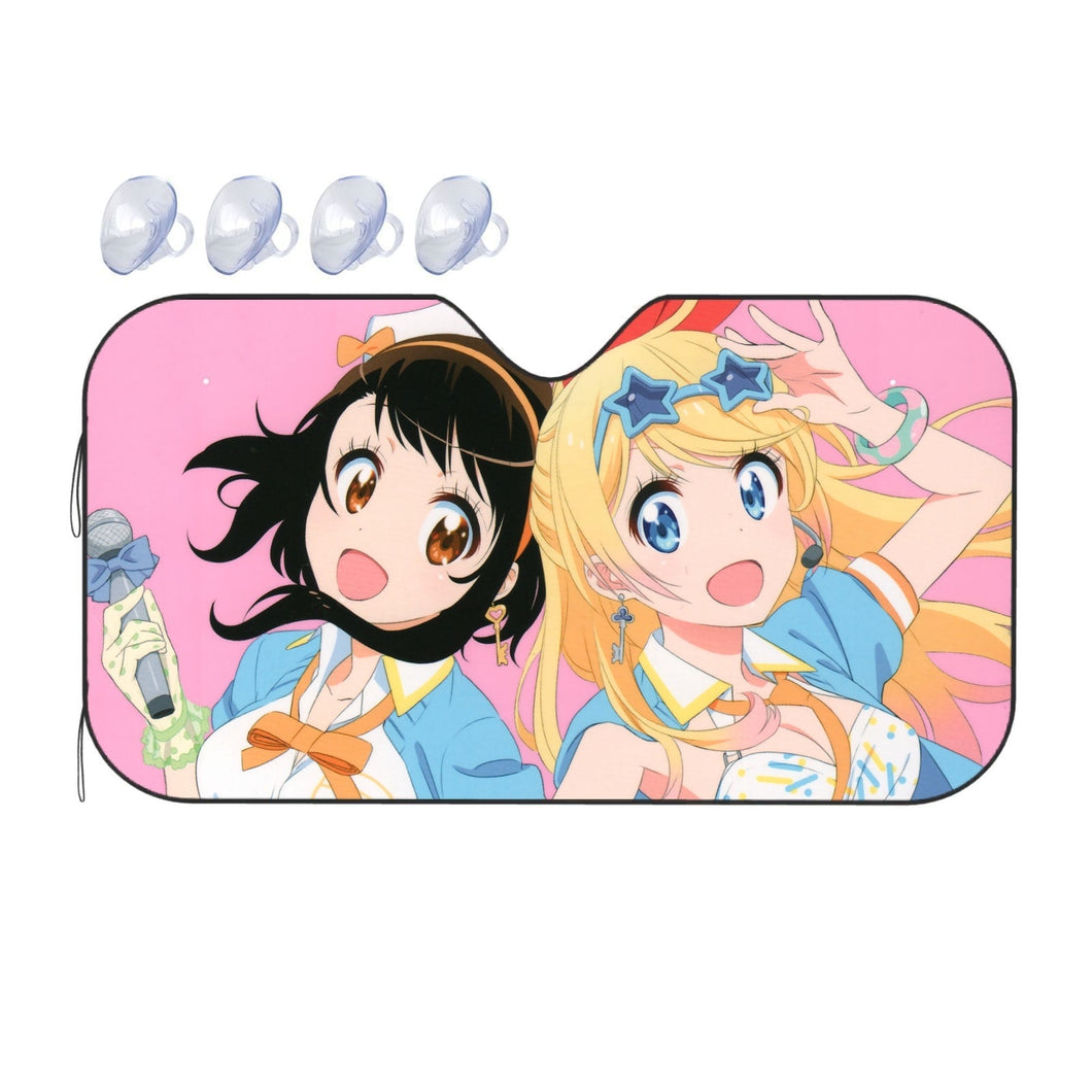 Nisekoi Chitoge Kirisaki, Kosaki Onodera  Car Sunshade