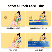 Load image into Gallery viewer, Nisekoi Chitoge Kirisaki, Kosaki Onodera  Credit Card Skins (4-in-1 Pack)
