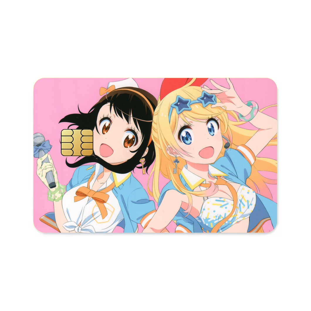 Nisekoi Chitoge Kirisaki, Kosaki Onodera  Credit Card Skins (4-in-1 Pack)