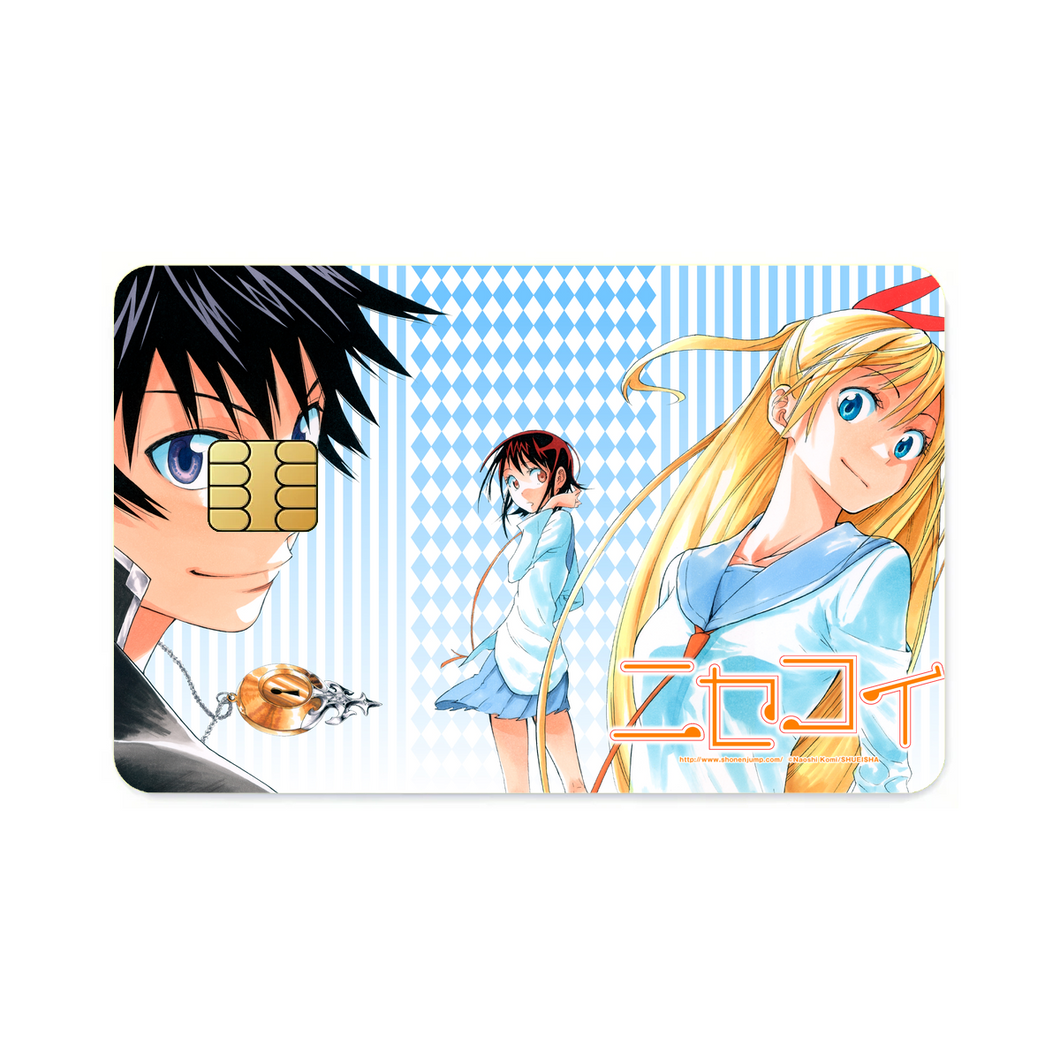 Nisekoi Chitoge Kirisaki, Kosaki Onodera  Credit Card Skins (4-in-1 Pack)