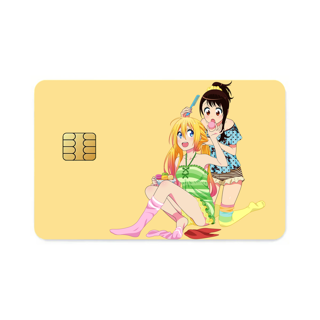 Nisekoi Chitoge Kirisaki, Kosaki Onodera  Credit Card Skins (4-in-1 Pack)