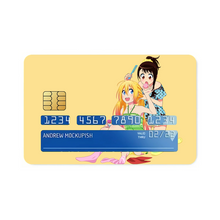 Load image into Gallery viewer, Nisekoi Chitoge Kirisaki, Kosaki Onodera  Credit Card Skins (4-in-1 Pack)
