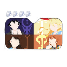 Load image into Gallery viewer, Nisekoi Chitoge Kirisaki, Kosaki Onodera, Marika Tachibana  Car Sunshade

