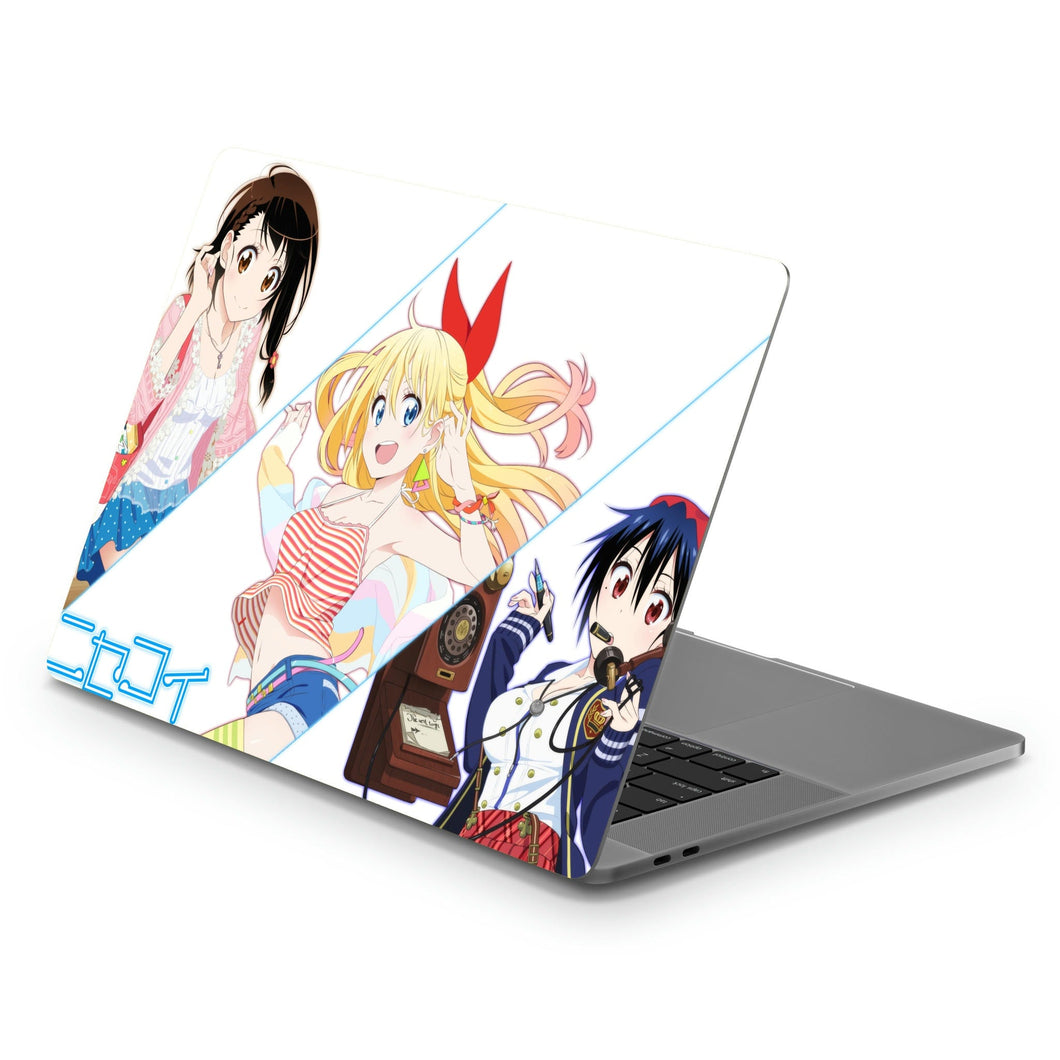 Nisekoi Chitoge Kirisaki, Kosaki Onodera, Seishirou Tsugumi  Macbook Skin