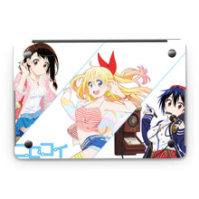 Load image into Gallery viewer, Nisekoi Chitoge Kirisaki, Kosaki Onodera, Seishirou Tsugumi  Macbook Skin
