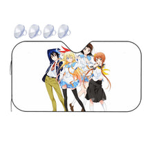 Load image into Gallery viewer, Nisekoi Chitoge Kirisaki, Kosaki Onodera, Seishirou Tsugumi, Marika Tachibana  Car Sunshade
