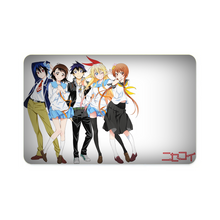 Load image into Gallery viewer, Nisekoi Chitoge Kirisaki, Kosaki Onodera, Seishirou Tsugumi, Marika Tachibana  Credit Card Skins (4-in-1 Pack)
