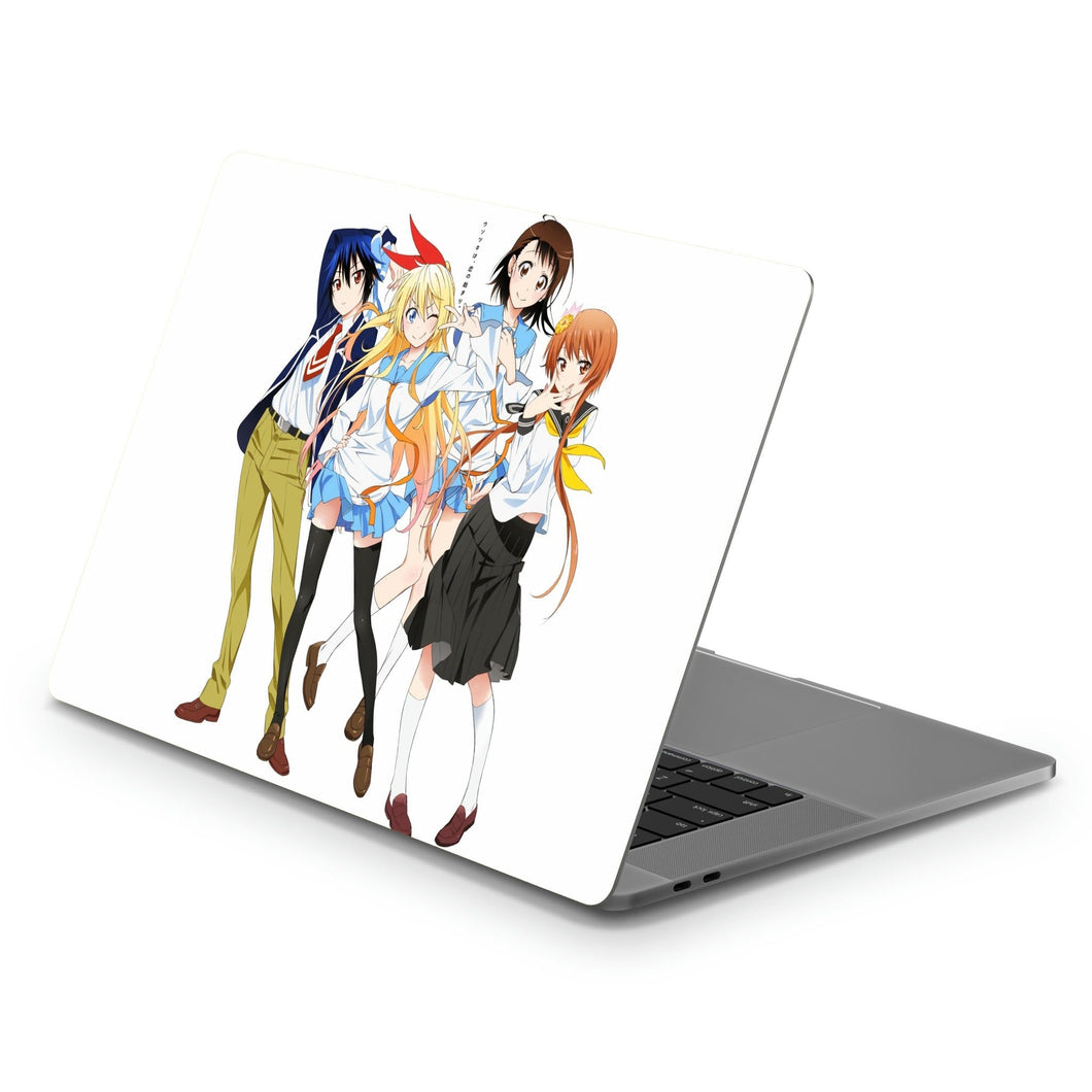 Nisekoi Chitoge Kirisaki, Kosaki Onodera, Seishirou Tsugumi, Marika Tachibana  Macbook Skin