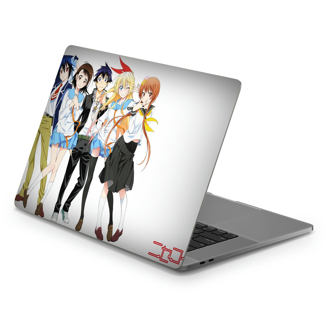 Nisekoi Chitoge Kirisaki, Kosaki Onodera, Seishirou Tsugumi, Marika Tachibana  Macbook Skin