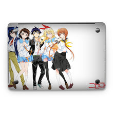 Load image into Gallery viewer, Nisekoi Chitoge Kirisaki, Kosaki Onodera, Seishirou Tsugumi, Marika Tachibana  Macbook Skin
