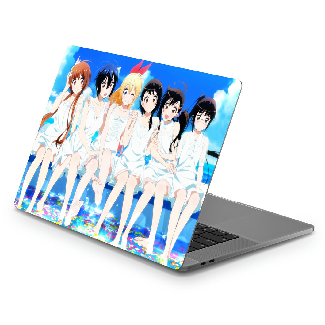 Nisekoi Chitoge Kirisaki, Kosaki Onodera, Seishirou Tsugumi, Marika Tachibana, Ruri Miyamoto  Macbook Skin