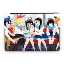 Load image into Gallery viewer, Nisekoi Chitoge Kirisaki, Kosaki Onodera, Seishirou Tsugumi, Marika Tachibana, Ruri Miyamoto  Macbook Skin
