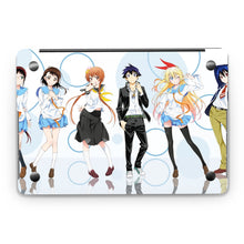 Load image into Gallery viewer, Nisekoi Chitoge Kirisaki, Kosaki Onodera, Seishirou Tsugumi, Marika Tachibana, Ruri Miyamoto  Macbook Skin
