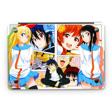 Load image into Gallery viewer, Nisekoi Chitoge Kirisaki, Kosaki Onodera, Seishirou Tsugumi, Marika Tachibana, Shuu Maiko  Macbook Skin
