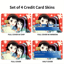 Load image into Gallery viewer, Nisekoi Kosaki Onodera, Ruri Miyamoto  Credit Card Skins (4-in-1 Pack)
