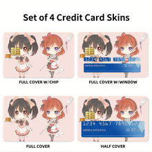 Load image into Gallery viewer, Nishikino Maki, Yazawa Nico  Credit Card Skins (4-in-1 Pack)
