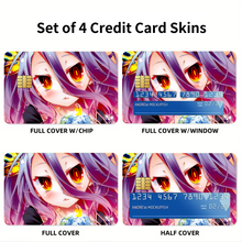 Load image into Gallery viewer, No Game No Life  Credit Card Skins (4-in-1 Pack)

