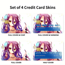 Load image into Gallery viewer, No Game No Life  Credit Card Skins (4-in-1 Pack)
