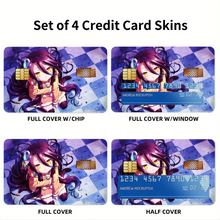 Load image into Gallery viewer, No Game No Life  Credit Card Skins (4-in-1 Pack)
