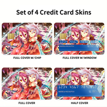 Load image into Gallery viewer, No Game No Life  Credit Card Skins (4-in-1 Pack)
