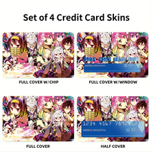 Load image into Gallery viewer, No Game No Life  Credit Card Skins (4-in-1 Pack)
