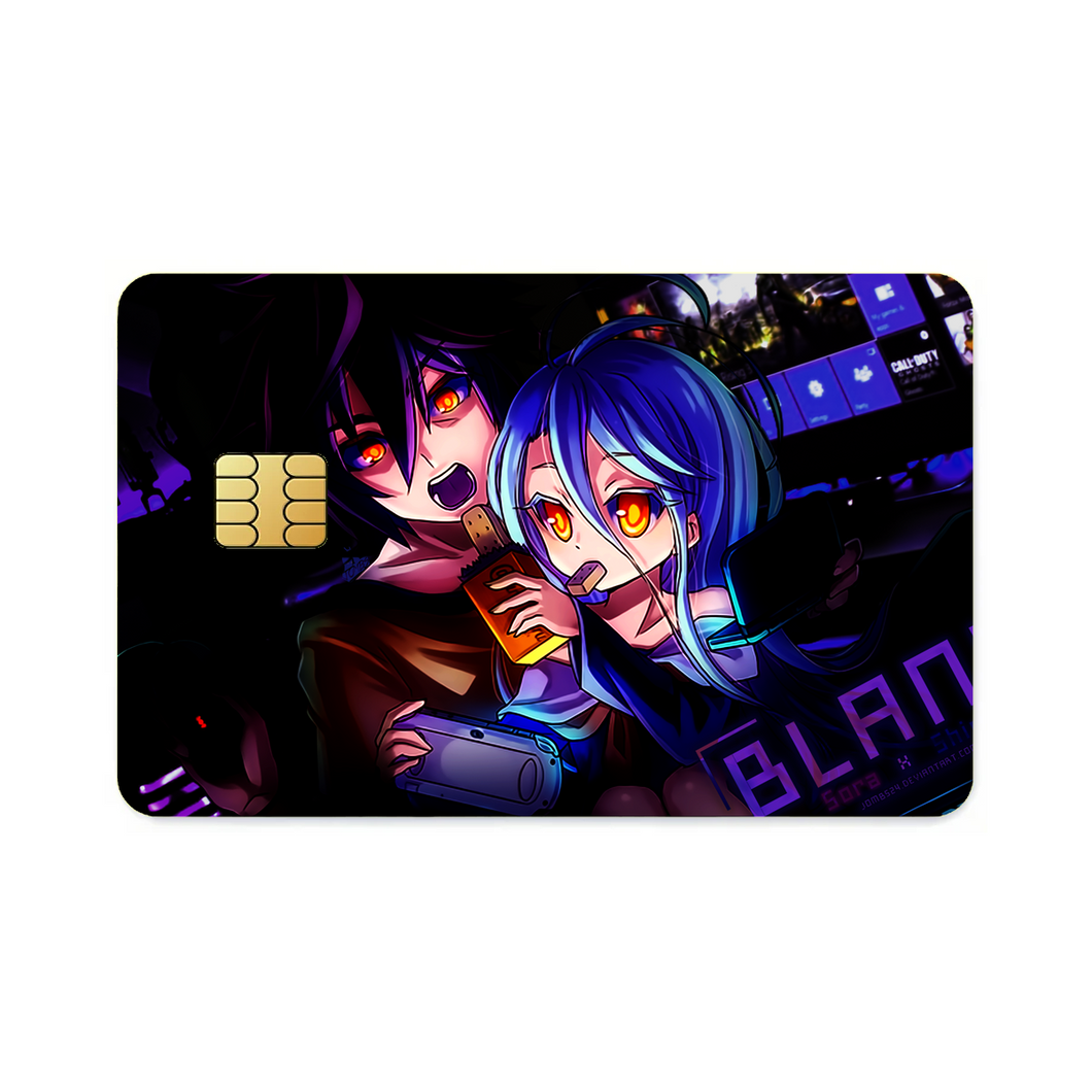 No Game No Life  Credit Card Skins (4-in-1 Pack)