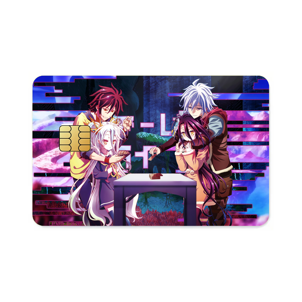 No Game No Life  Credit Card Skins (4-in-1 Pack)