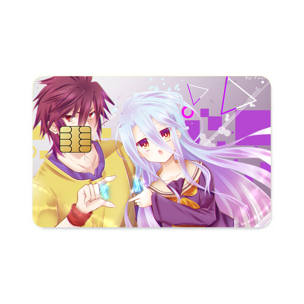 No Game No Life  Credit Card Skins (4-in-1 Pack)