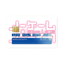 Load image into Gallery viewer, No Game No Life  Credit Card Skins (4-in-1 Pack)
