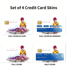 Load image into Gallery viewer, no game no life - the kings  Credit Card Skins (4-in-1 Pack)
