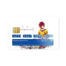 Load image into Gallery viewer, no game no life - the kings  Credit Card Skins (4-in-1 Pack)
