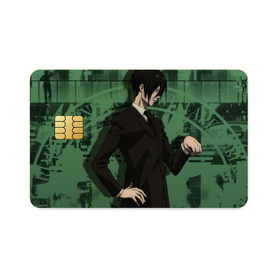 Nobuchika Ginoza Side view Credit Card Skins (4-in-1 Pack)