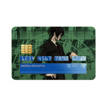 Load image into Gallery viewer, Nobuchika Ginoza Side view Credit Card Skins (4-in-1 Pack)
