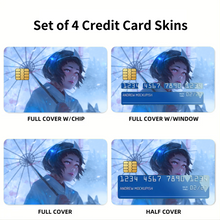 Load image into Gallery viewer, Noragami Nora, Noragami  Credit Card Skins (4-in-1 Pack)
