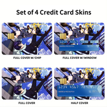 Load image into Gallery viewer, Noragami Yato, Hiyori Iki, Bishamonten, Noragami  Credit Card Skins (4-in-1 Pack)
