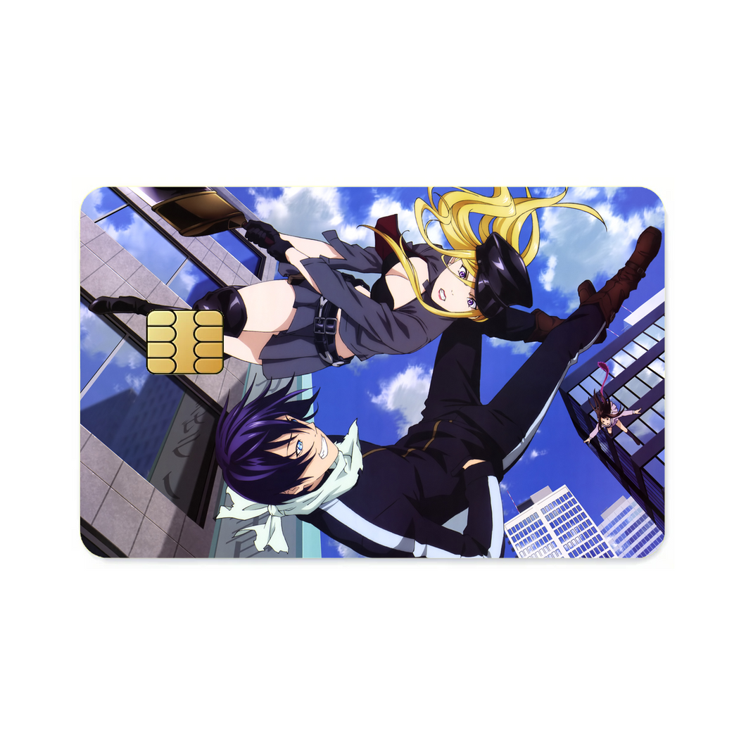 Noragami Yato, Hiyori Iki, Bishamonten, Noragami  Credit Card Skins (4-in-1 Pack)