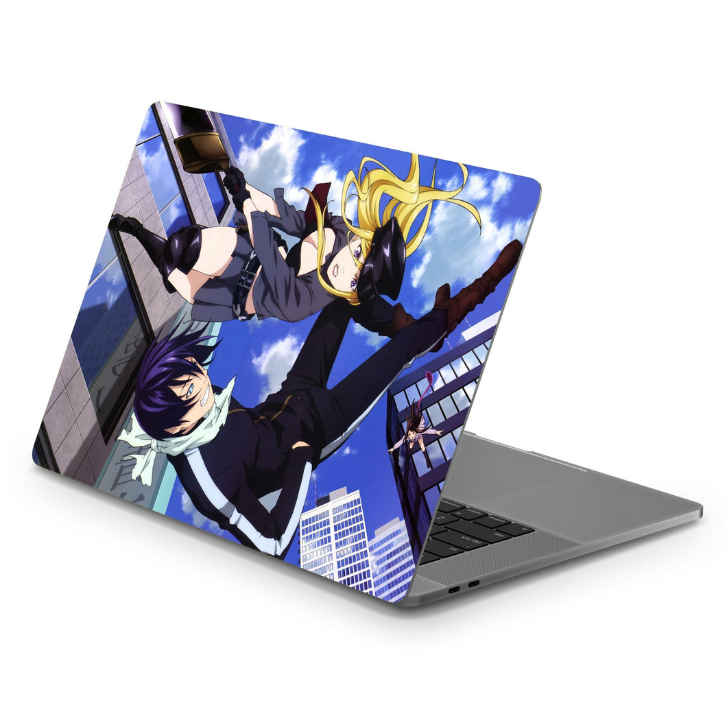 Noragami Yato, Hiyori Iki, Bishamonten, Noragami  Macbook Skin