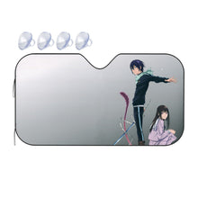 Load image into Gallery viewer, Noragami Yato, Hiyori Iki, Noragami  Car Sunshade
