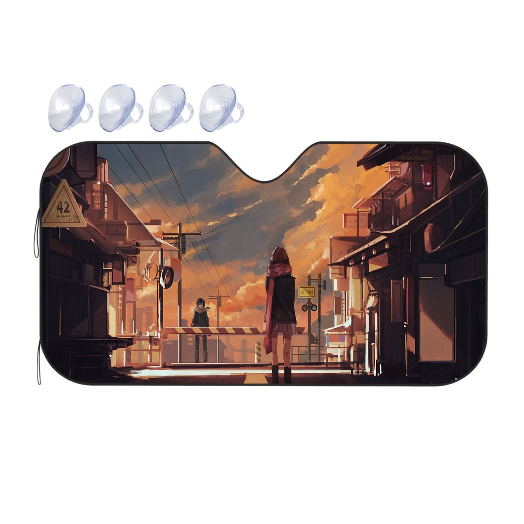 Noragami Yato, Hiyori Iki, Noragami  Car Sunshade