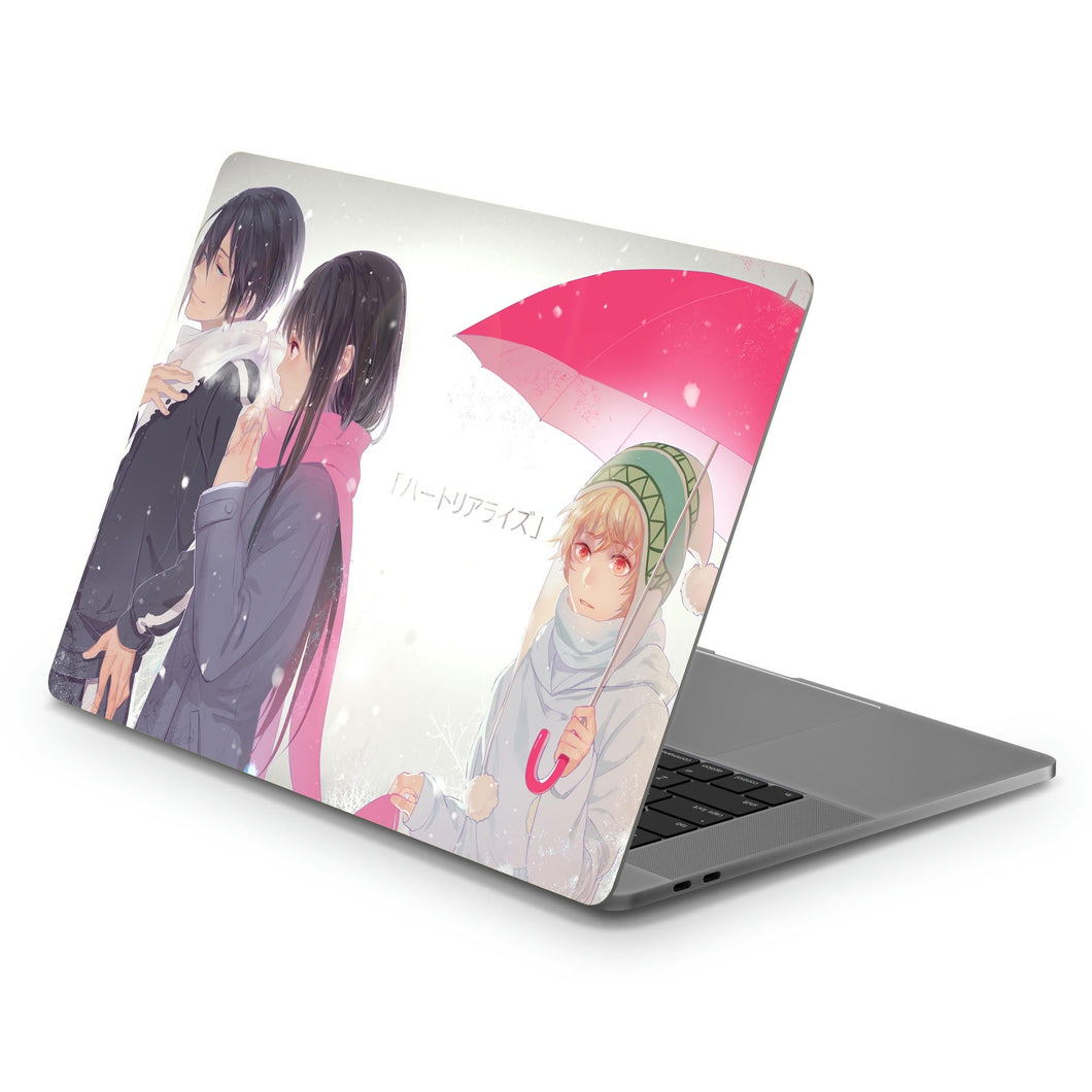 Noragami Yato, Yukine, Hiyori Iki, Noragami  Macbook Skin