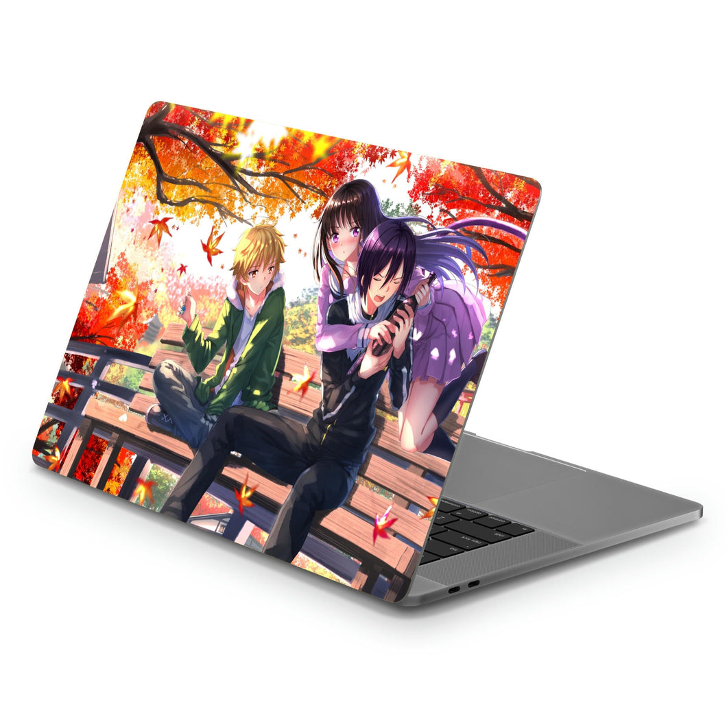 Noragami Yato, Yukine, Hiyori Iki, Noragami  Macbook Skin