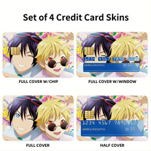Load image into Gallery viewer, Noragami Yato, Yukine, Noragami  Credit Card Skins (4-in-1 Pack)
