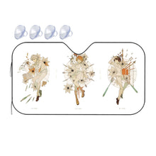 Load image into Gallery viewer, Norman, Emma and Ray  Car Sunshade
