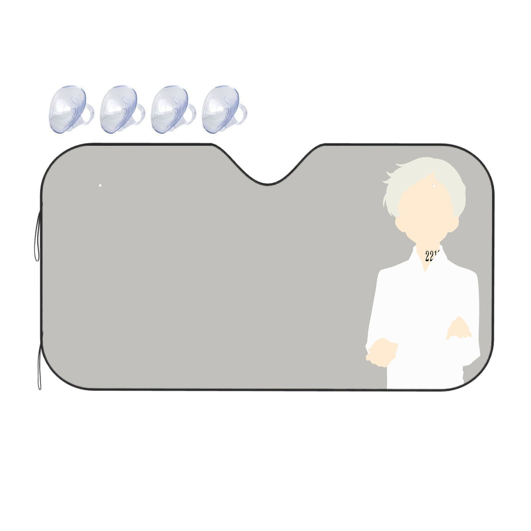 Norman from Yakusoku no Neverland  Car Sunshade