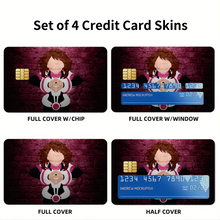 Load image into Gallery viewer, Ochako  Credit Card Skins (4-in-1 Pack)
