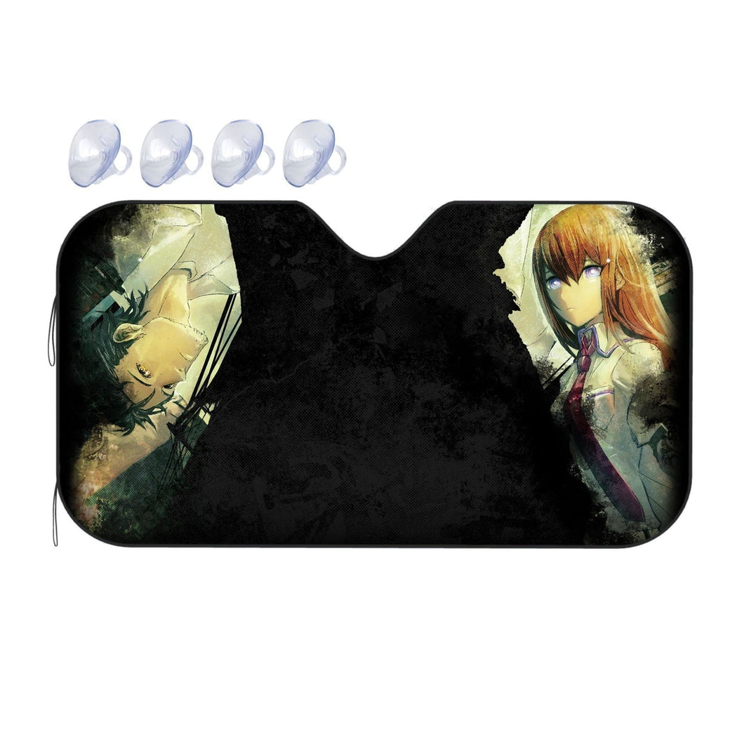 Okabe and Kurisu  Car Sunshade