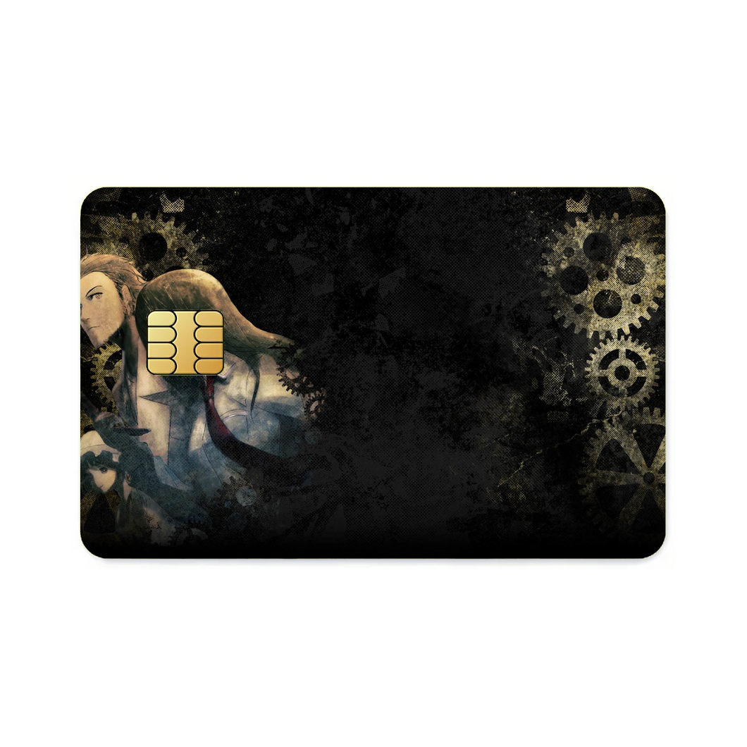 Okabe and Kurisu  Credit Card Skins (4-in-1 Pack)